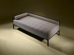 Diamond Zeitgenössische und anpassbare Chaise Lounge aus Jacquard von Luísa Peixoto