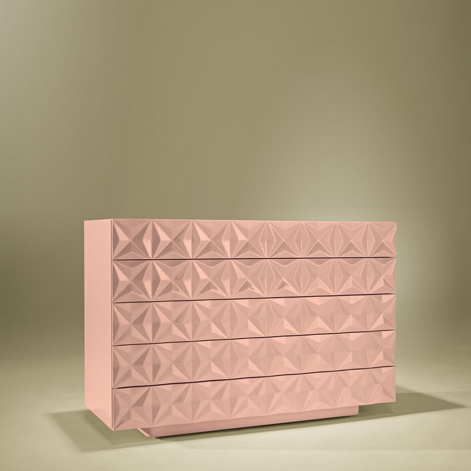 Diamond Contemporary and Customizable Chest of Drawers by Luísa Peixoto For Sale 5