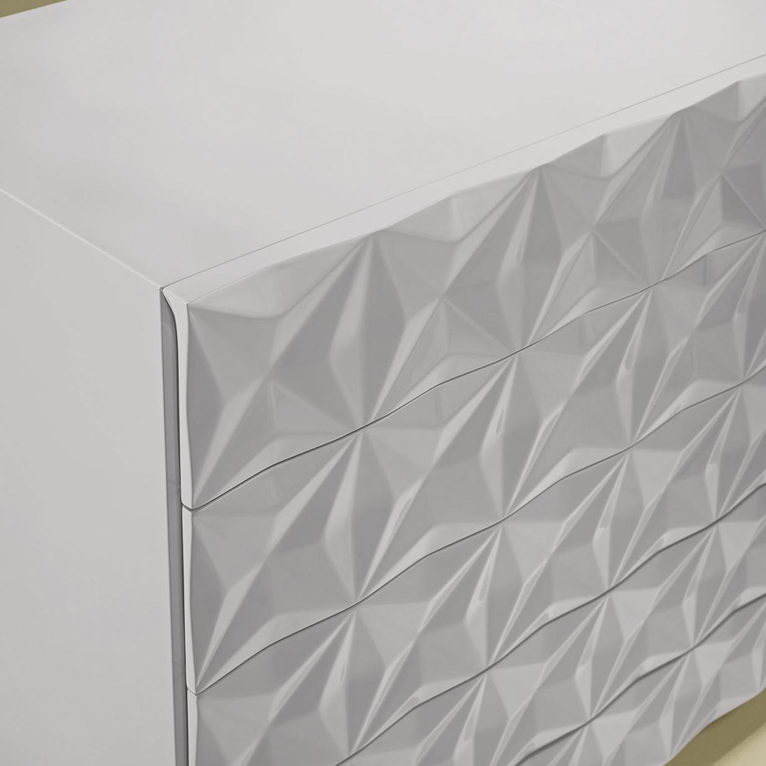 Diamond Contemporary and Customizable Chest of Drawers by Luísa Peixoto For Sale 4
