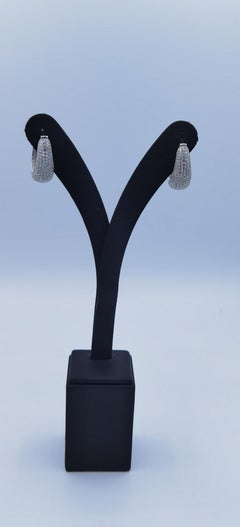 Diamond Creole 5.86Carat 18Karat Gold