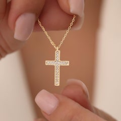 Diamond Cross Necklace