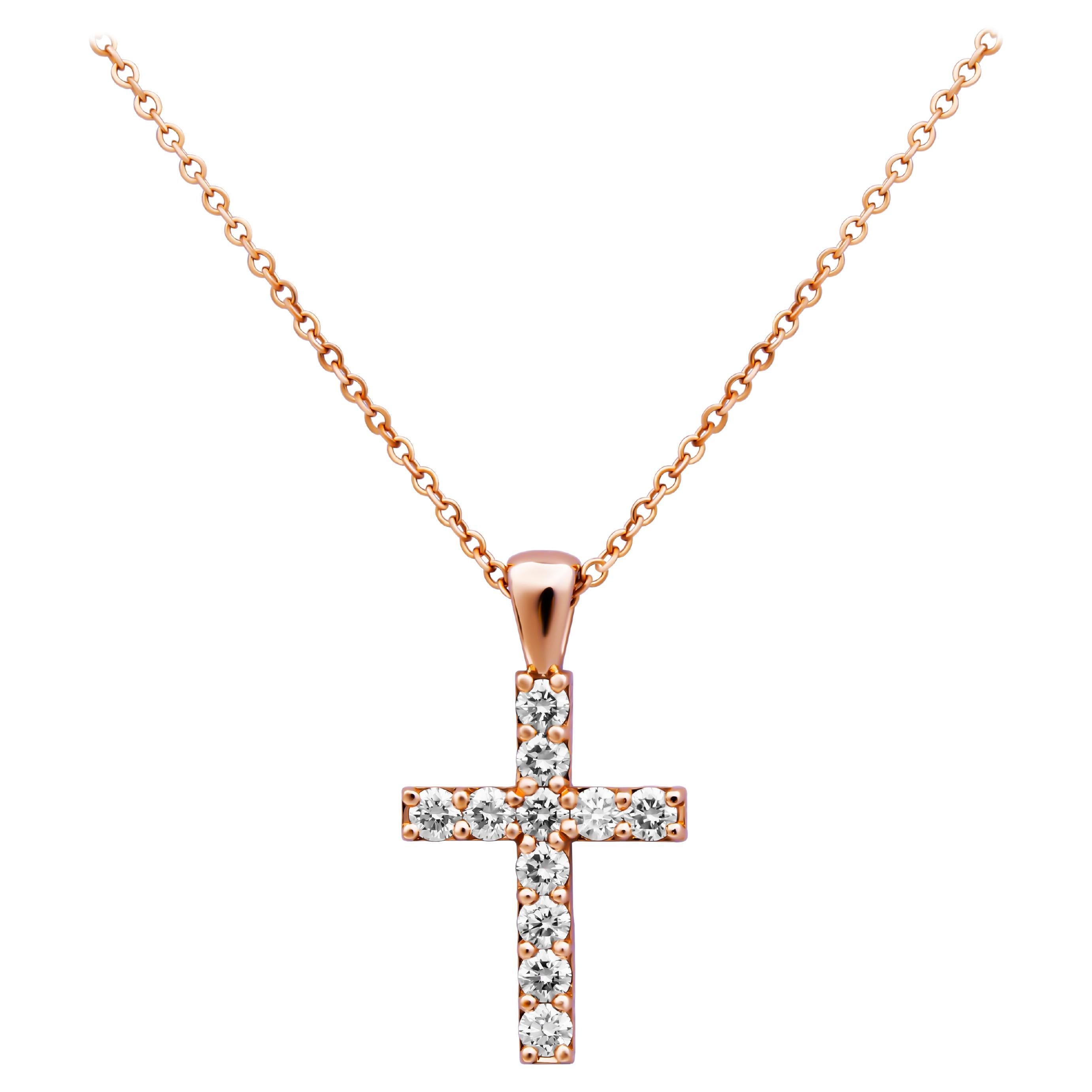 Diamond Cross Pendant