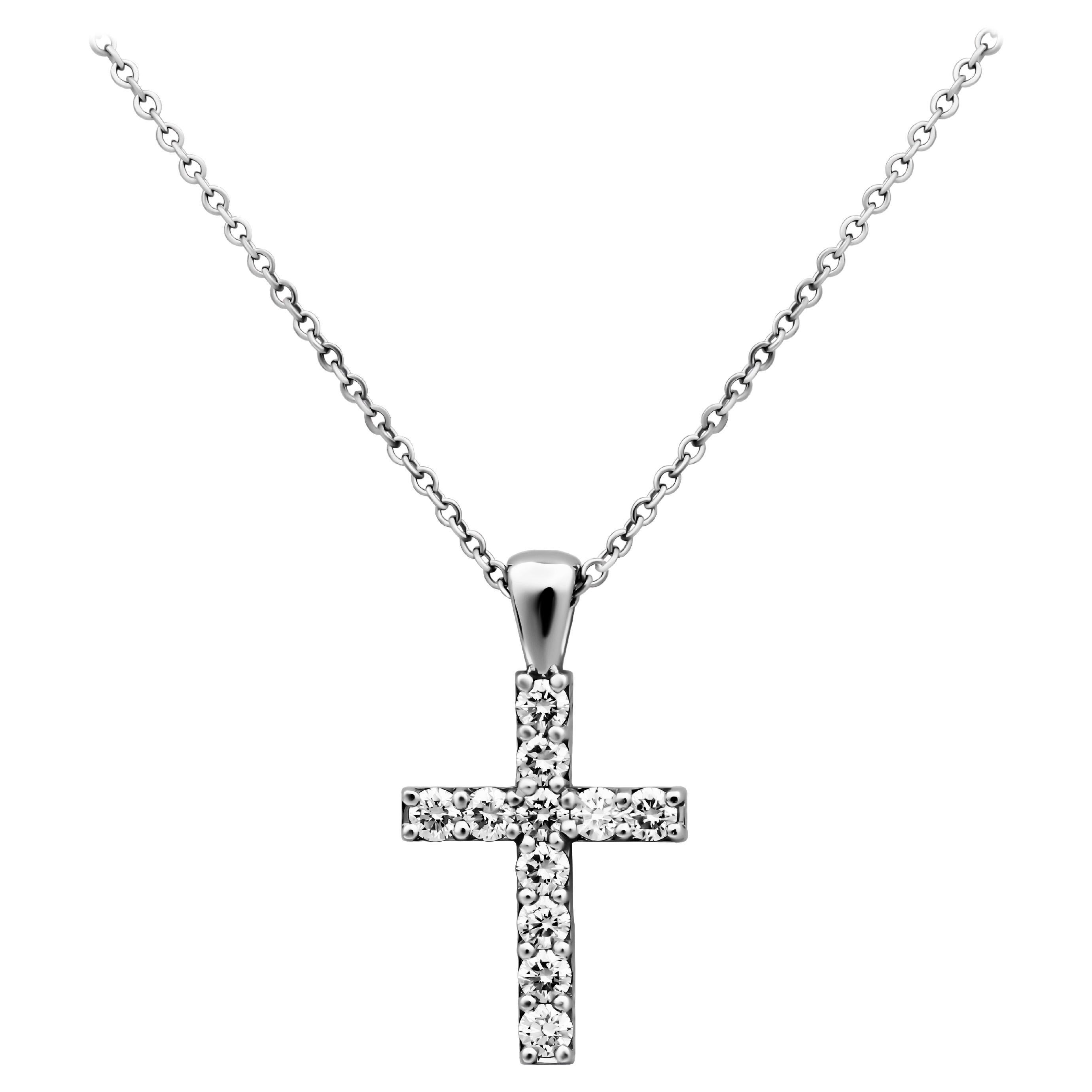 Diamond Cross Pendant