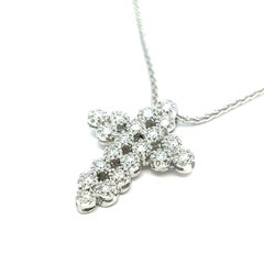 Diamond Cross Pendant Necklace