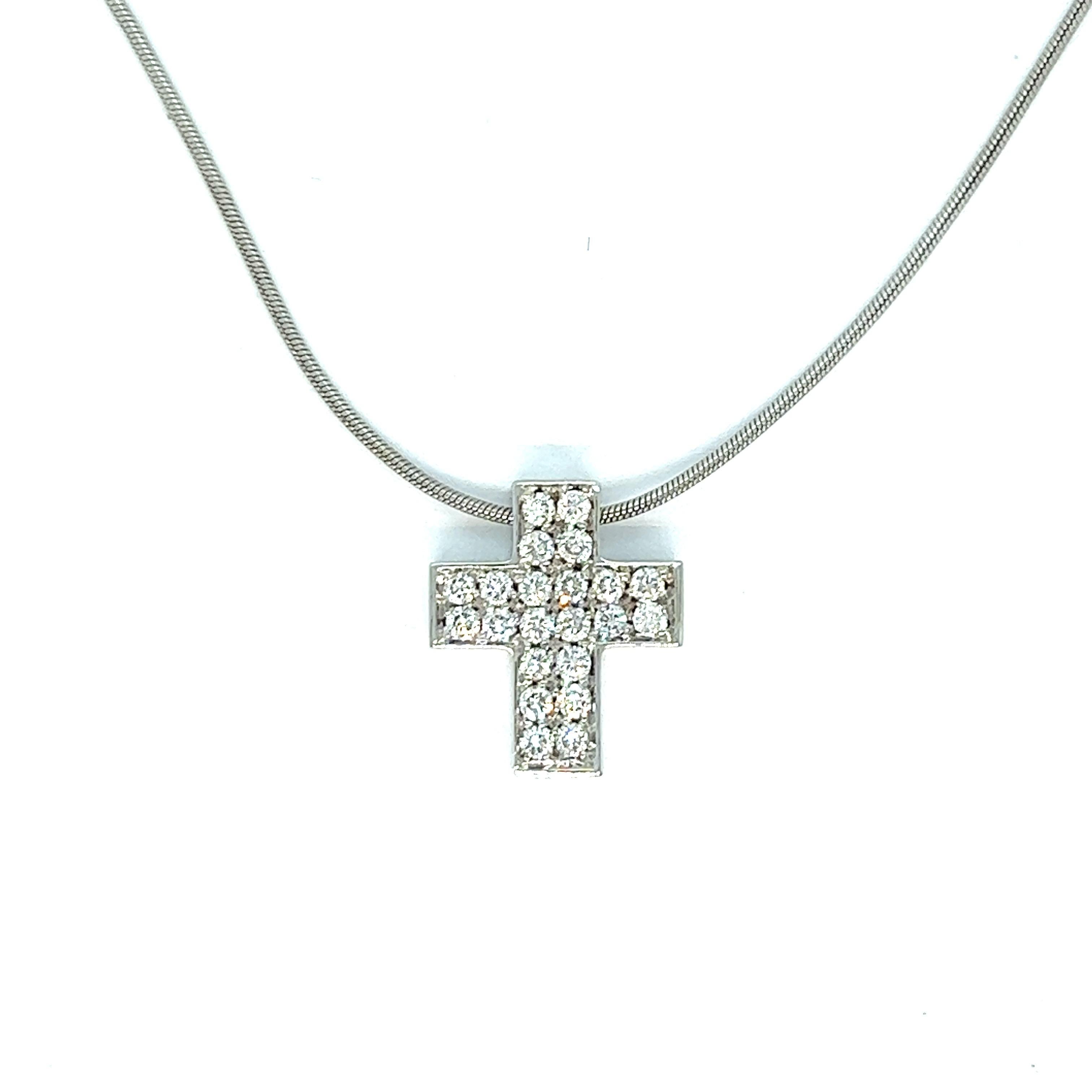 diamond cross pendants