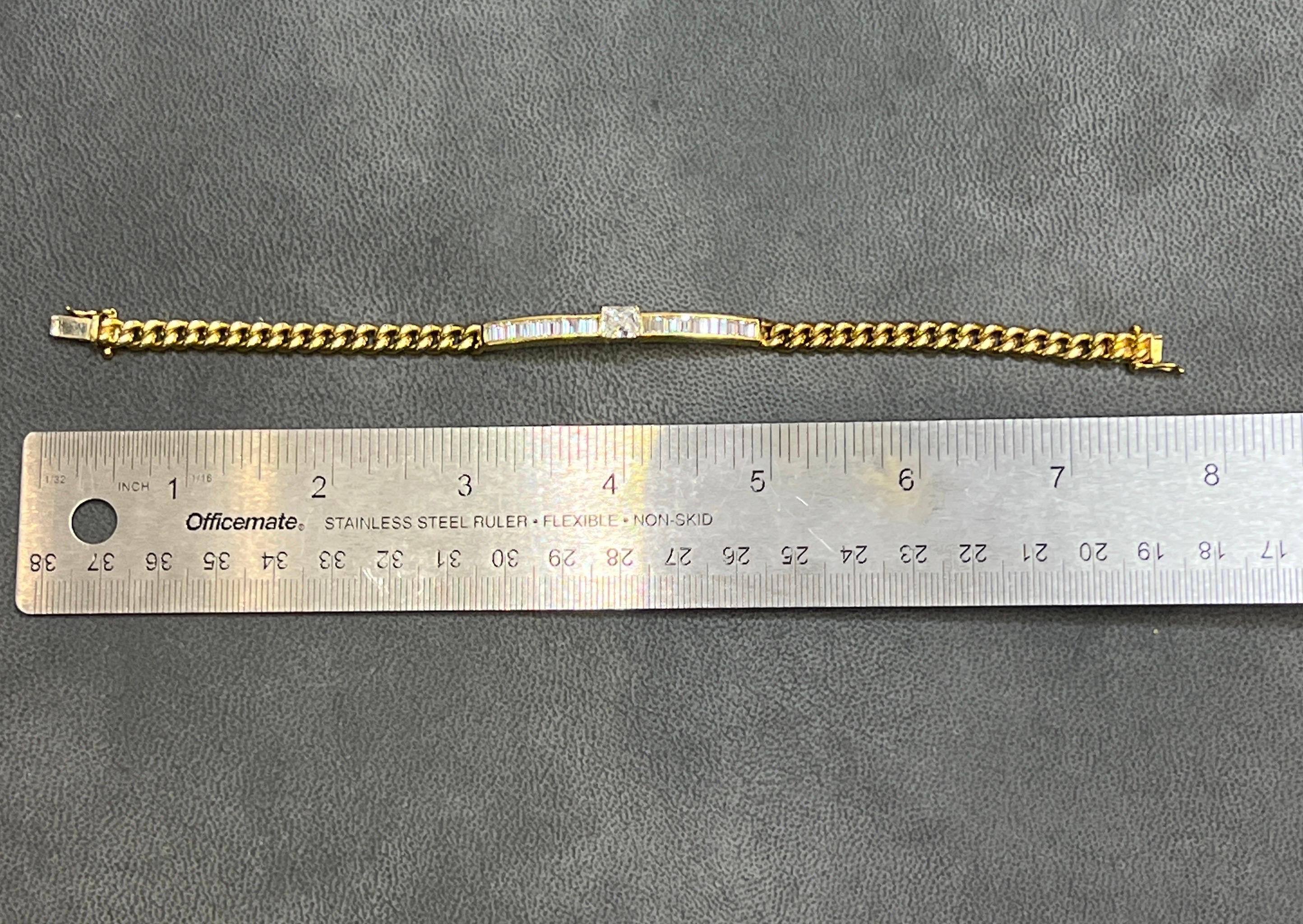 Diamond Cuban Link Bracelet For Sale 3