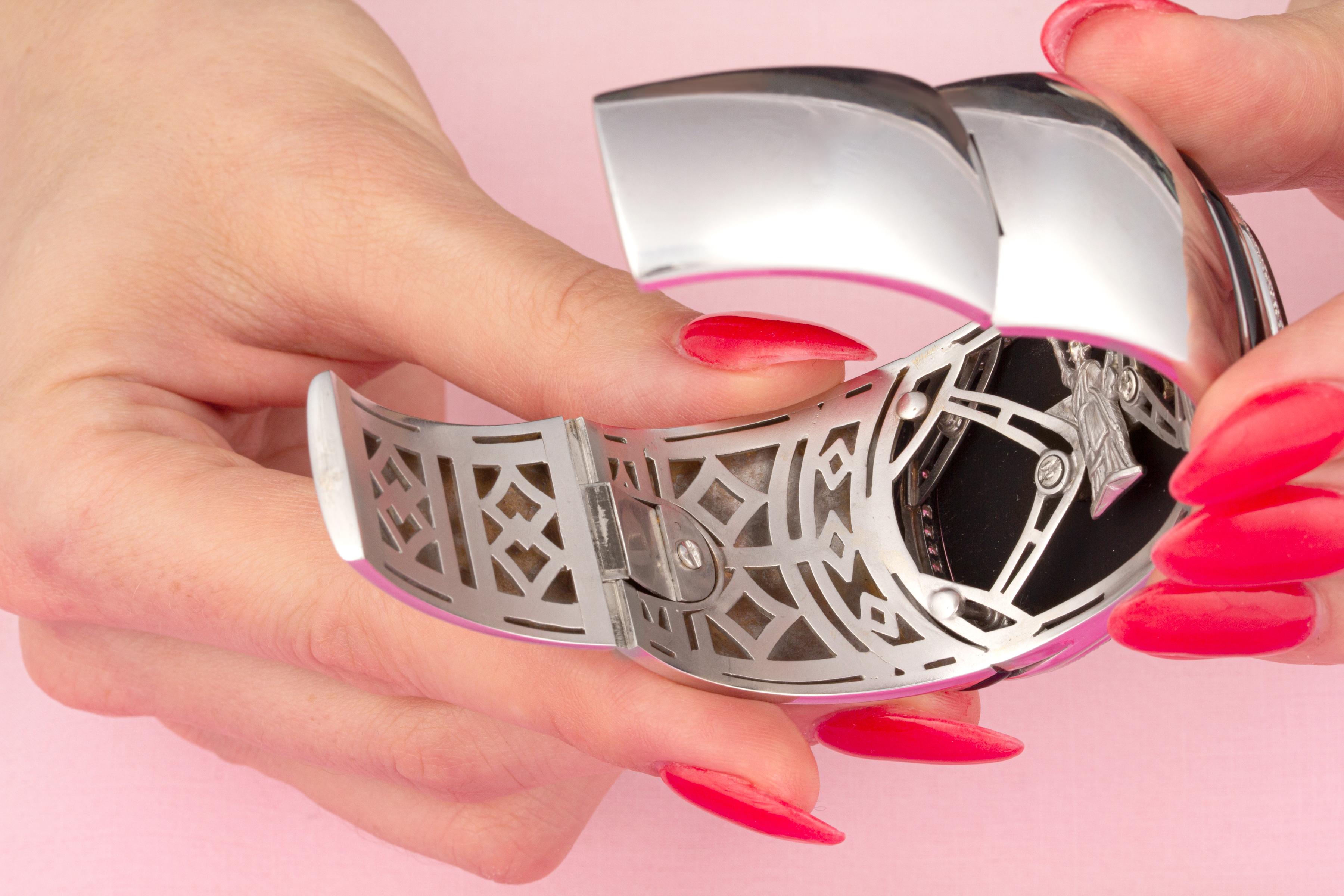 Bracciale con diamanti She Wolf 