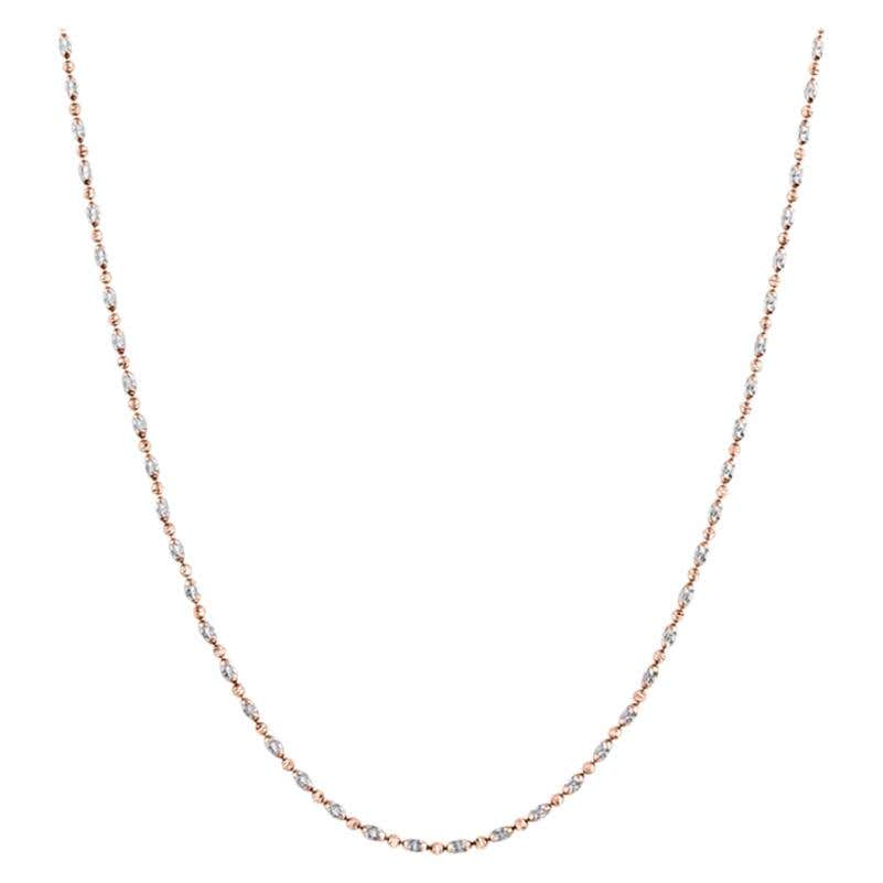 Vintage Two-Tone 9 Carat Gold Albert Chain at 1stDibs