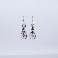 Diamond Dangle Earrings