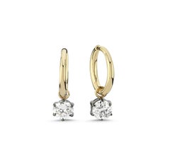 Diamant-Baumelring-Ohrringe