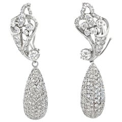 Diamond Day And Night Earrings