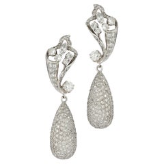 Diamond Day And Night Earrings