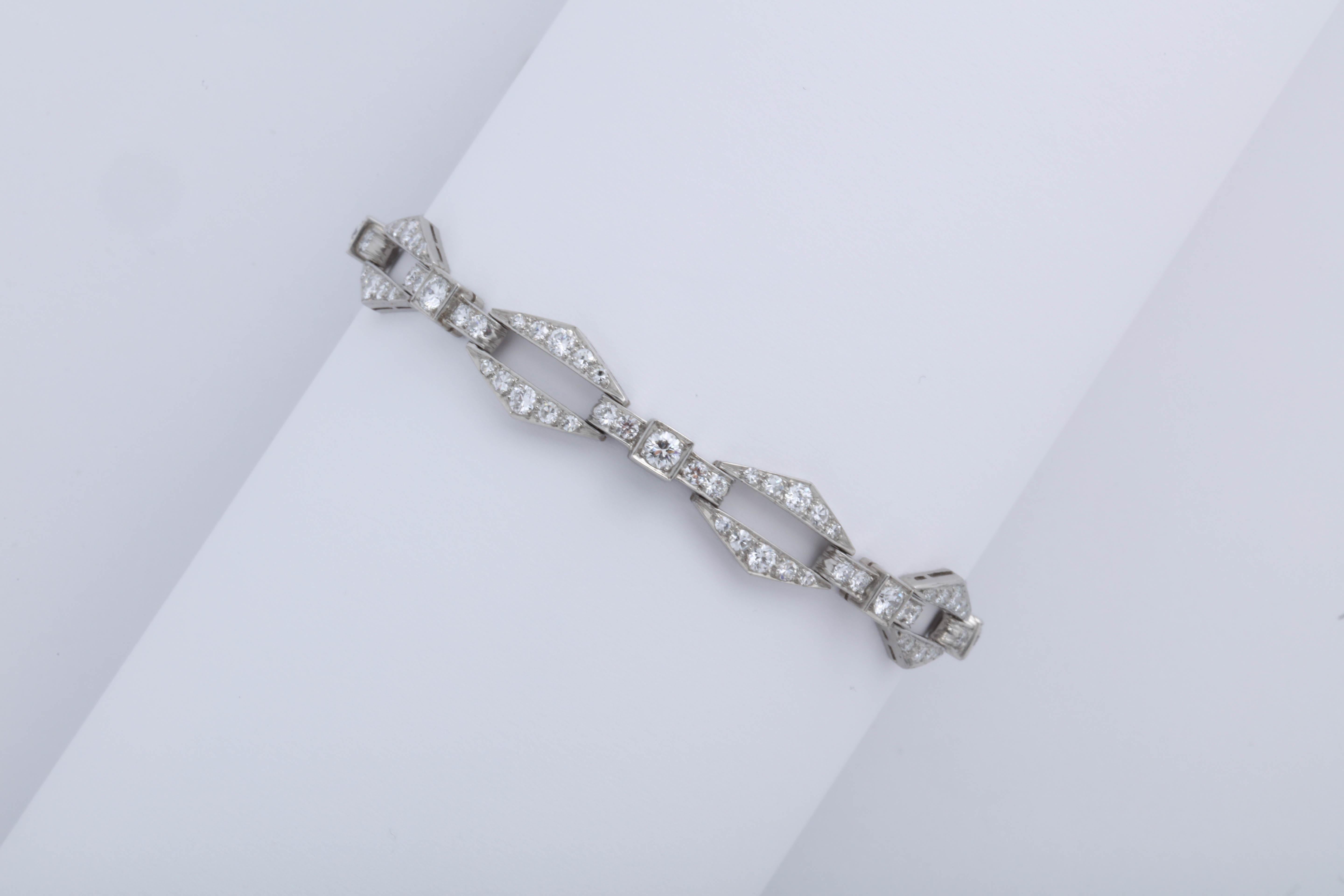 Women's Diamond Deco Bracelet For Sale