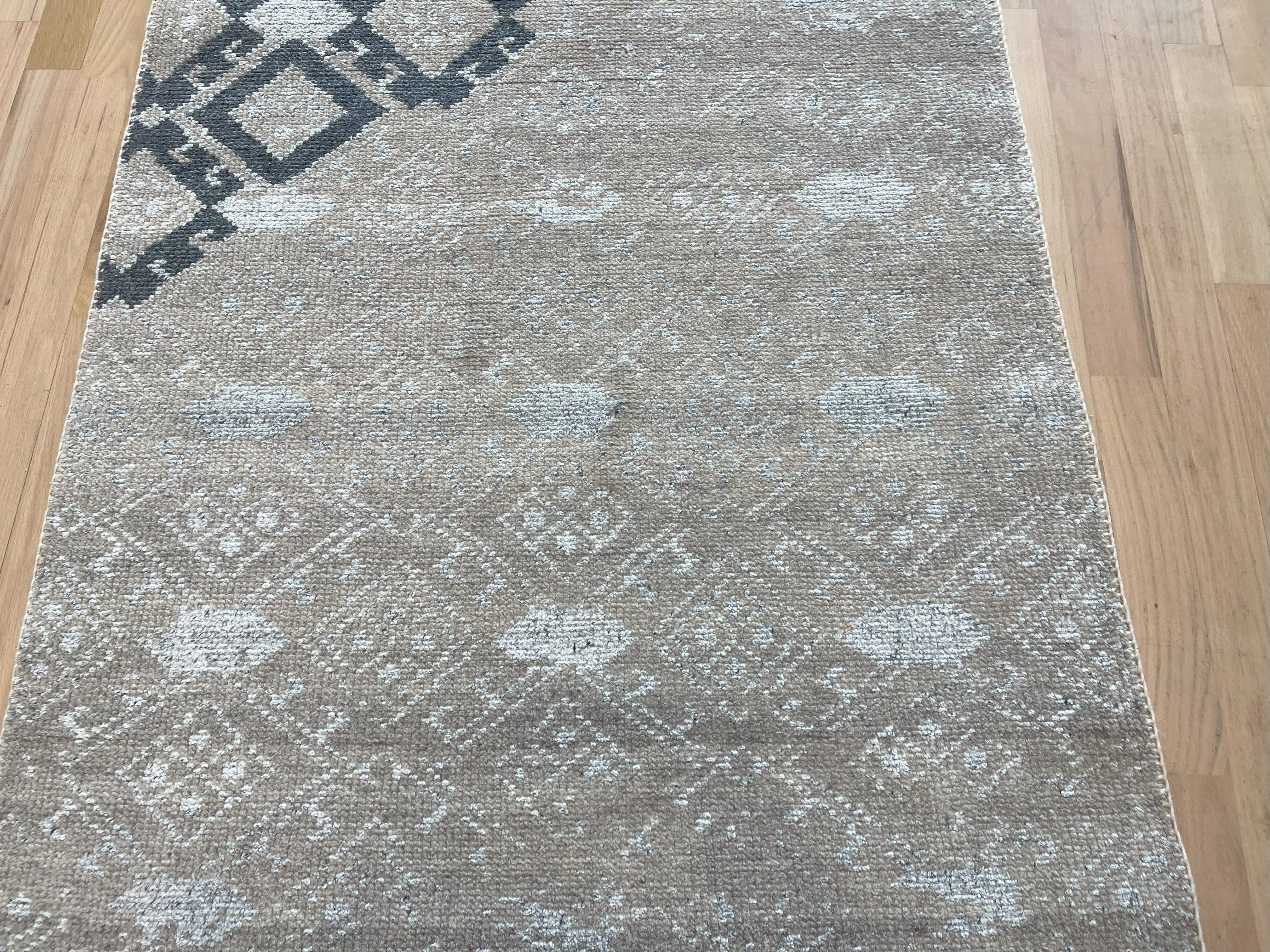 Alfombra de diseño diamante Lana en venta