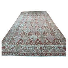 Diamond Design Semi-Antique Persian Bakhtiari Rug