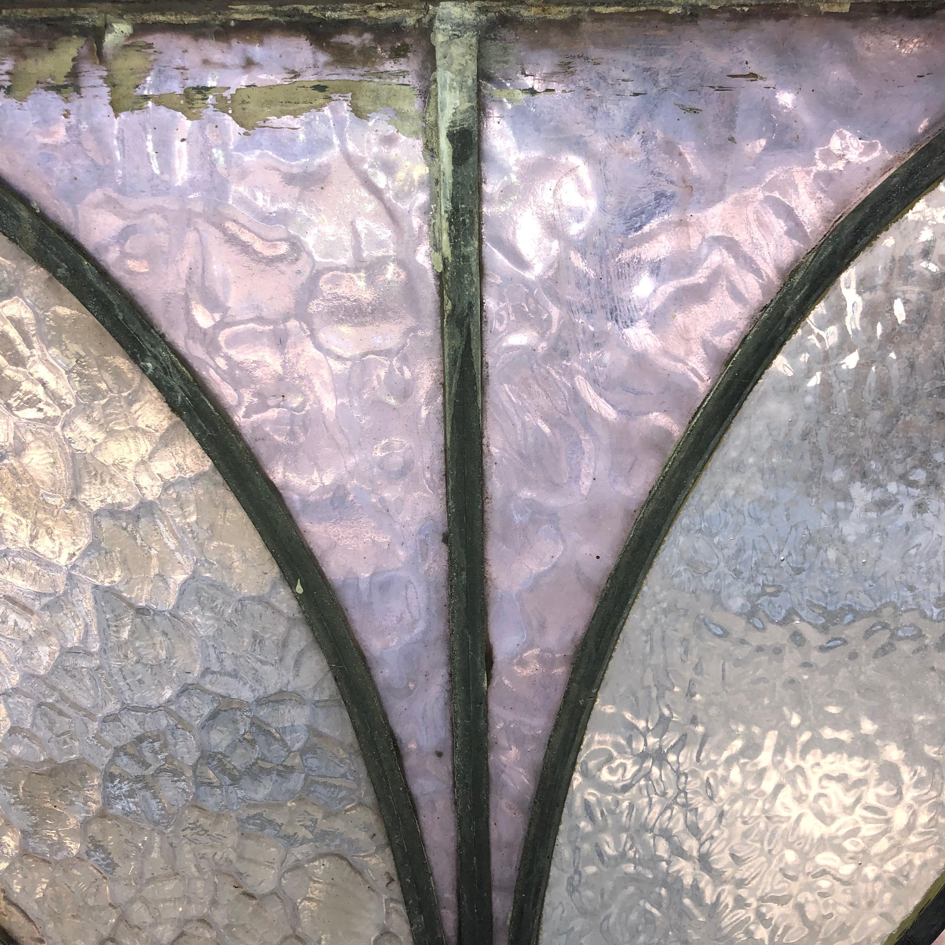 Vetrata con disegno a diamante 35