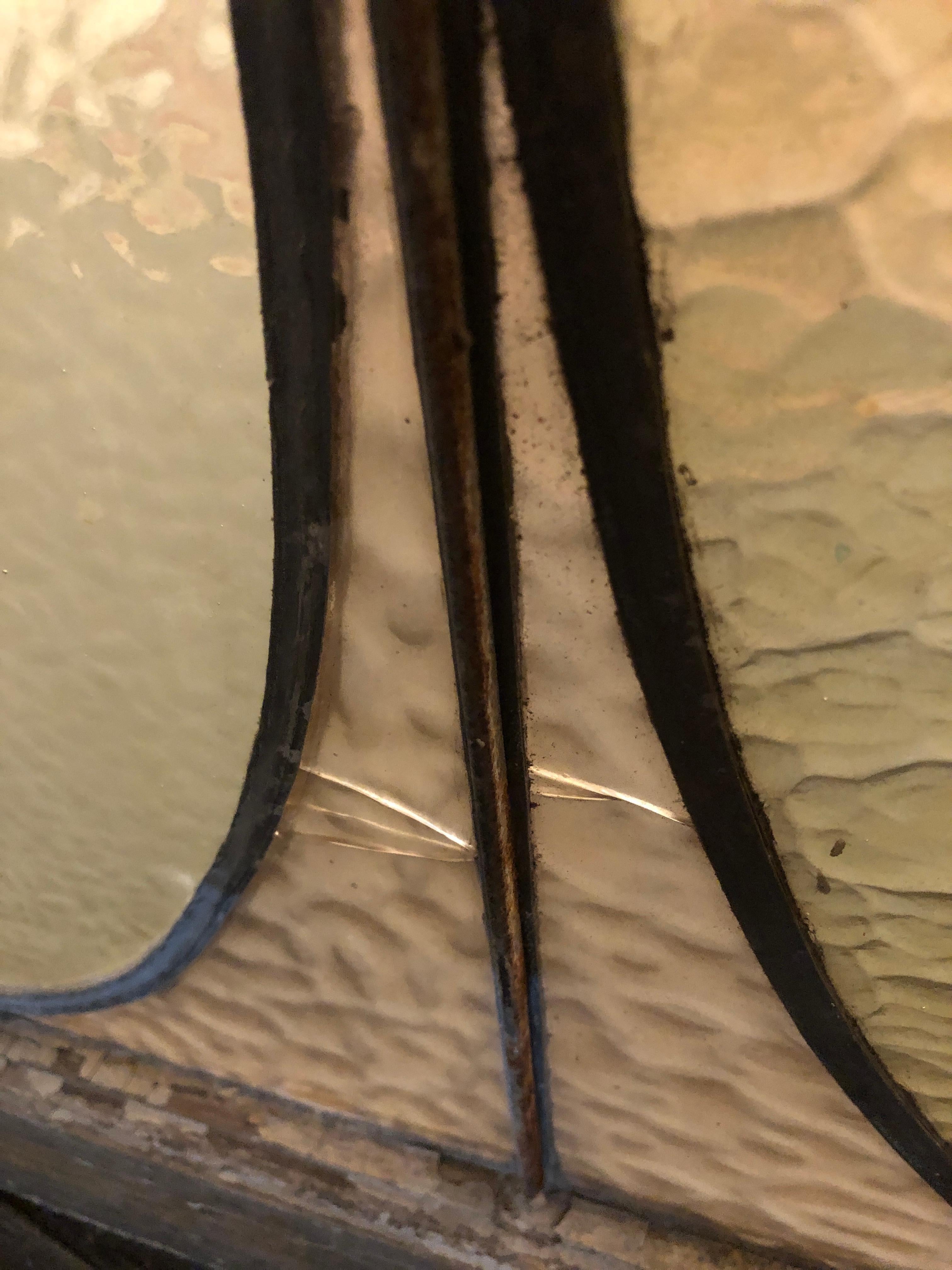 Vetrata con disegno a diamante 35