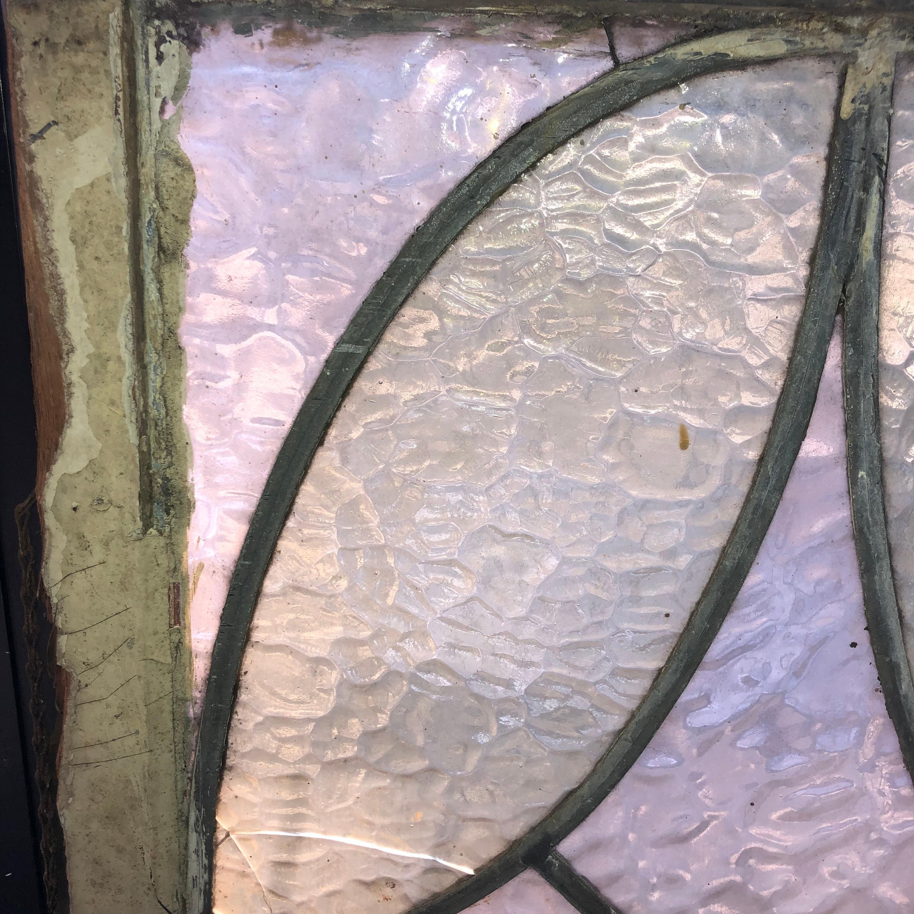 Vetrata con disegno a diamante 35