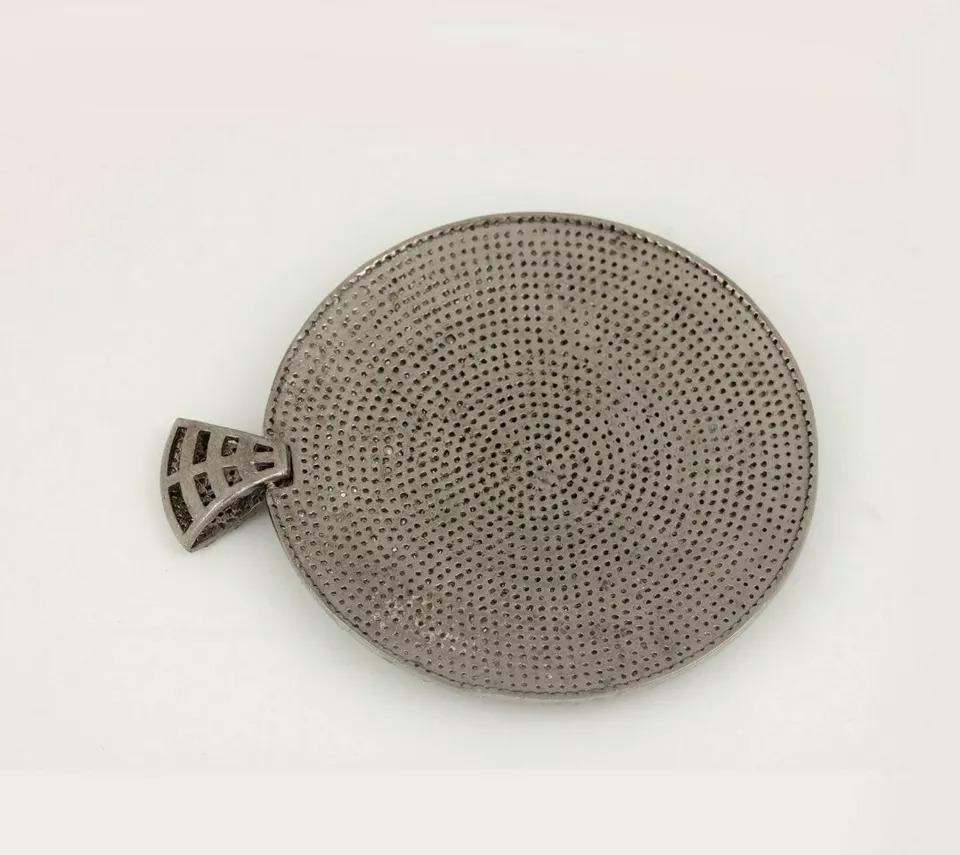 Pendentif disque diamant en argent sterling 925 Diamant naturel rond Pendentif Boho Cadeau
Léger, il peut être porté tous les jours

Informations complémentaires :
Condit : Nouveau avec étiquettes : Un article neuf, non utilisé et non porté (y