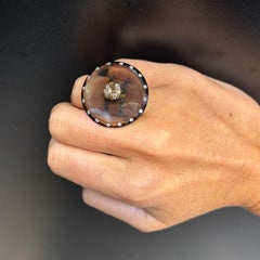 Diamond Disc Ring