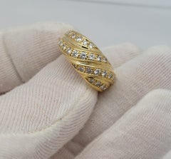 Diamond “Dome Curve” 18KT Ring