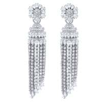Diamond, Pearl and Antique Chandelier Earrings - 1,090 For Sale at ...