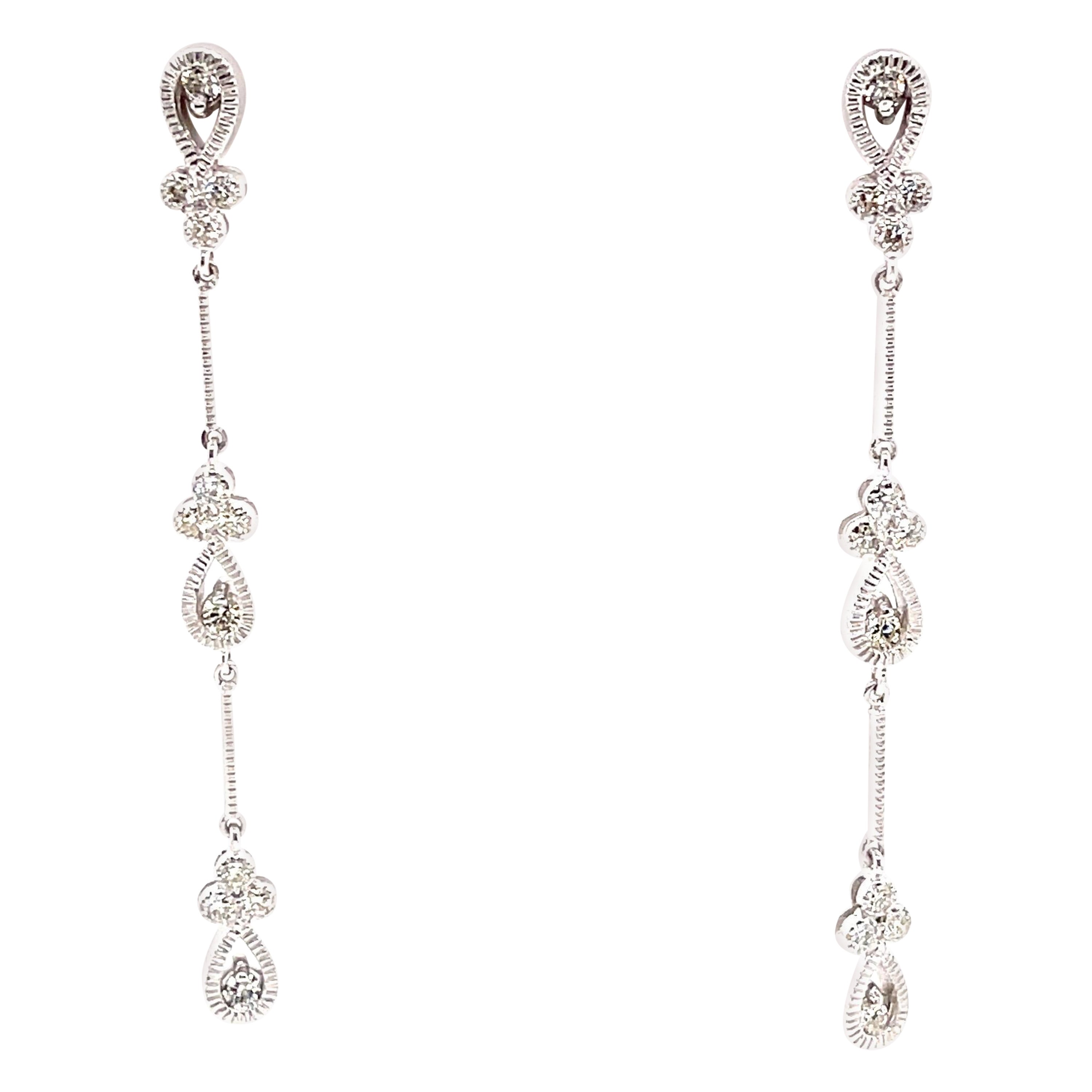 Diamond Drop Dangle Earring