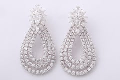 Diamond Drop Earrings