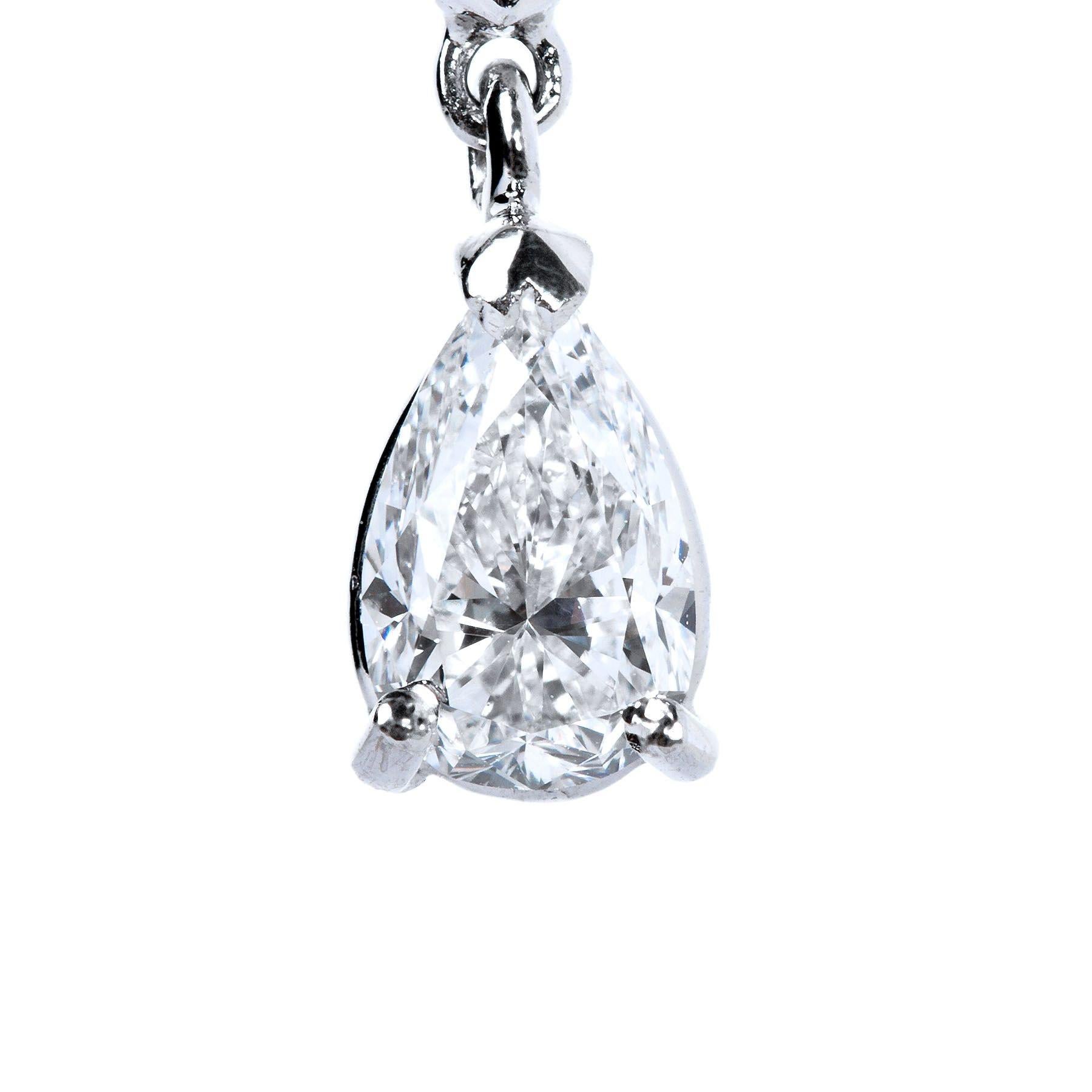 A timeless Diamond Dangle Earring.
Beautiful drop earrings set with white diamond pear shape and marquees cut diamonds.
4 1/2 Total carat weight.

Viewings available in our NYC wholesale office by appointment. please contact us for more