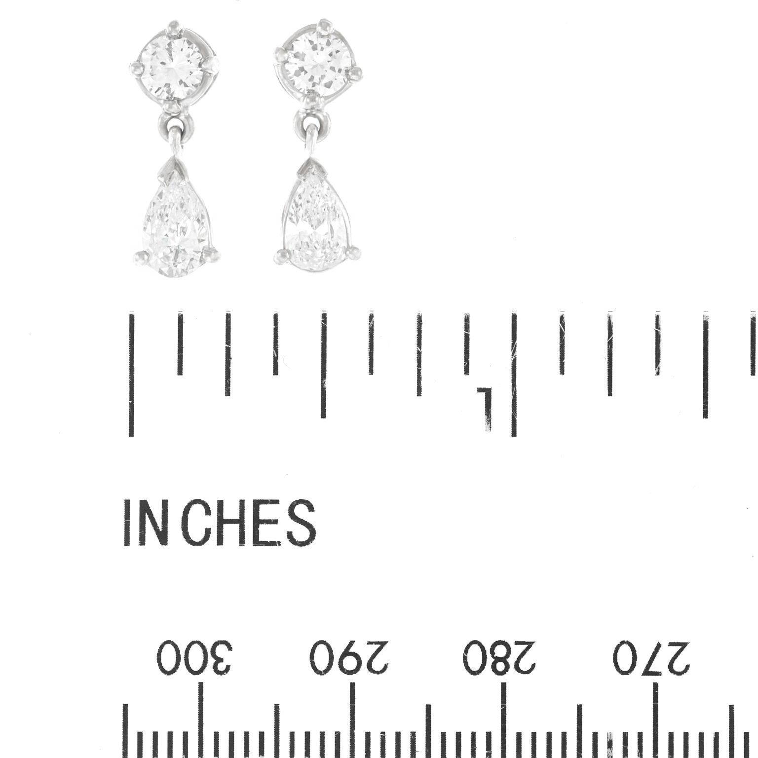Diamond Drop Earrings 2