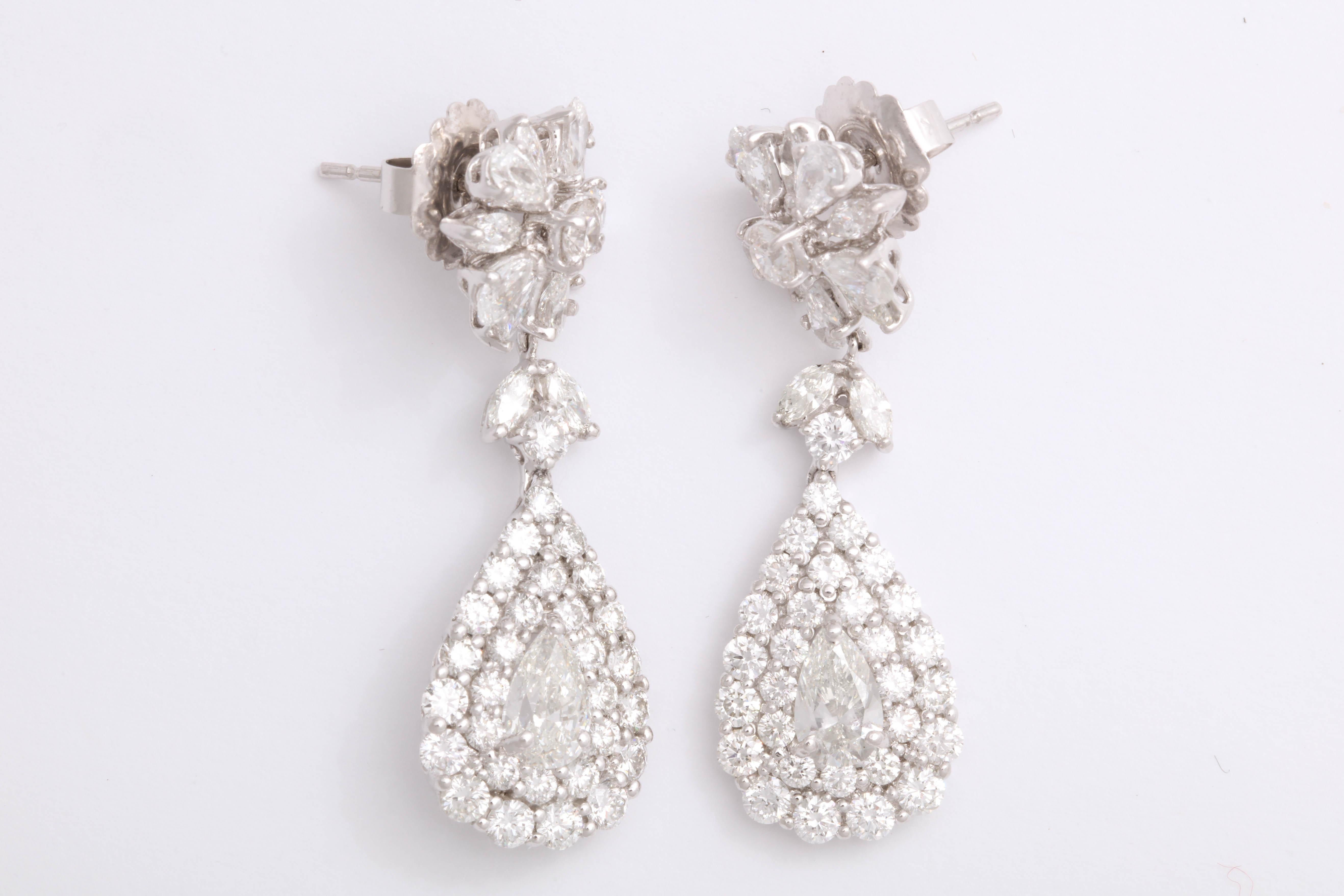 Diamond Drop Earrings 5