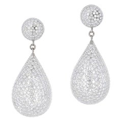 Diamond Drop Earrings Diamond Drop Earrings