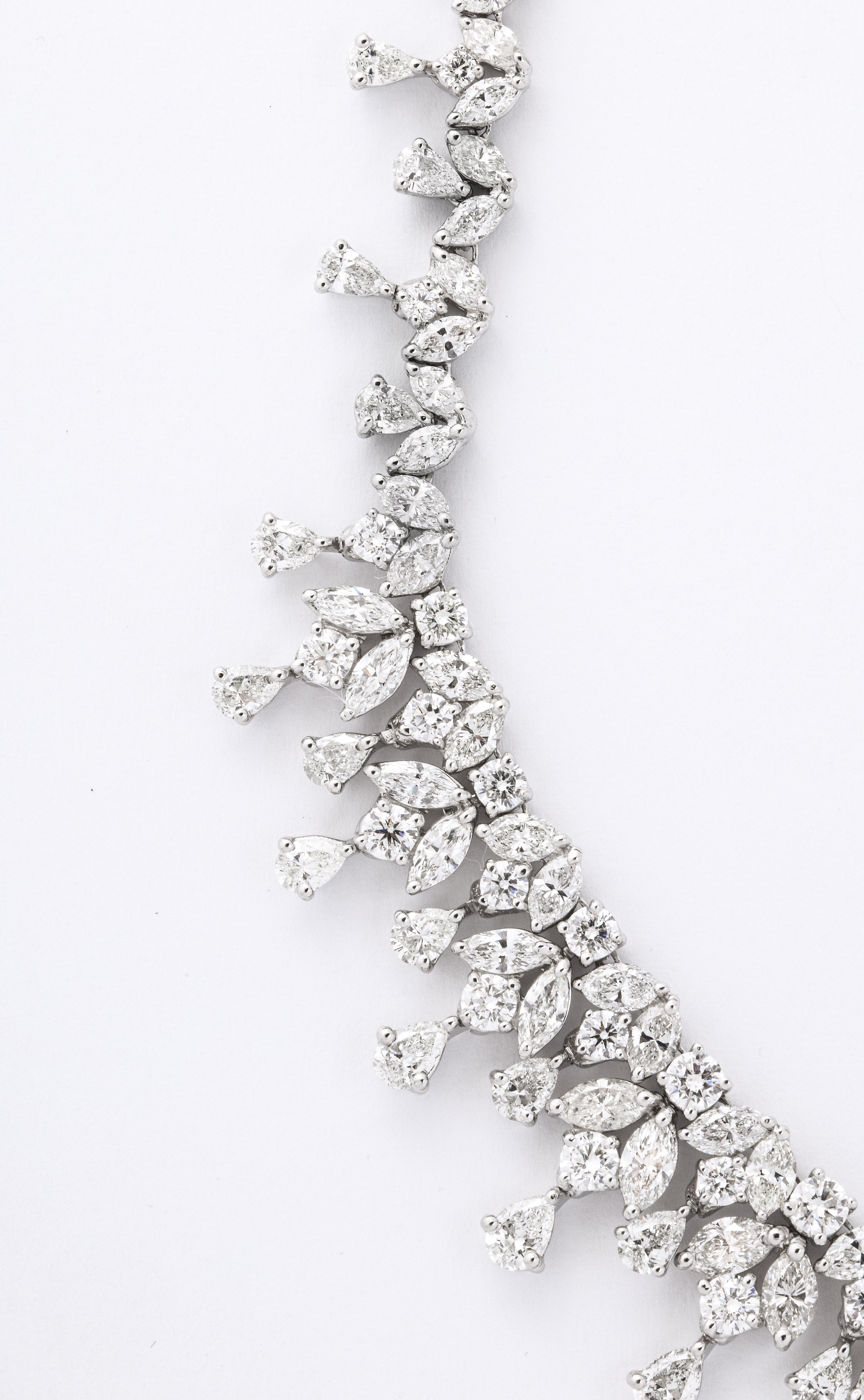 drop diamond necklace