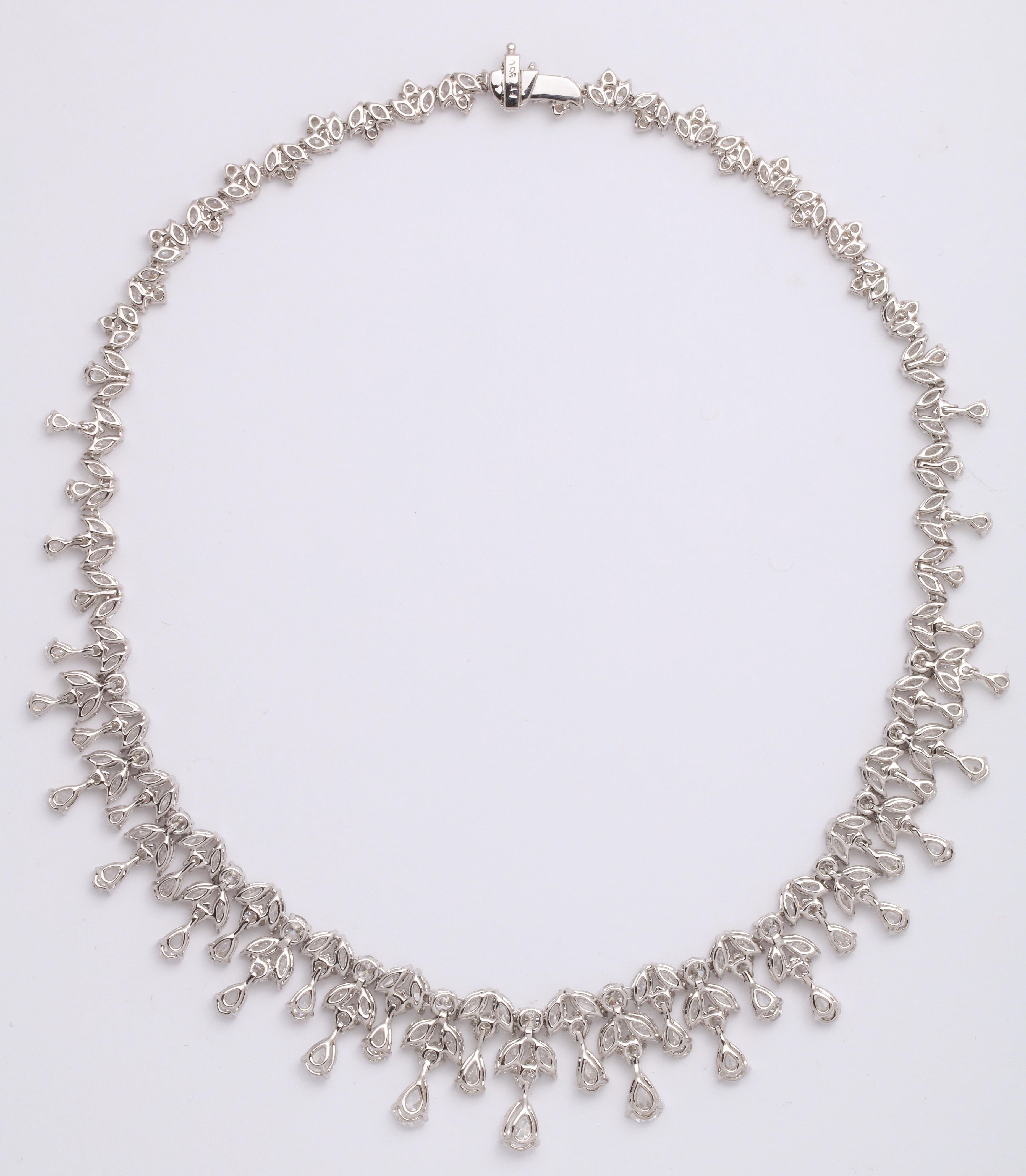 Diamond Drop Necklace 3