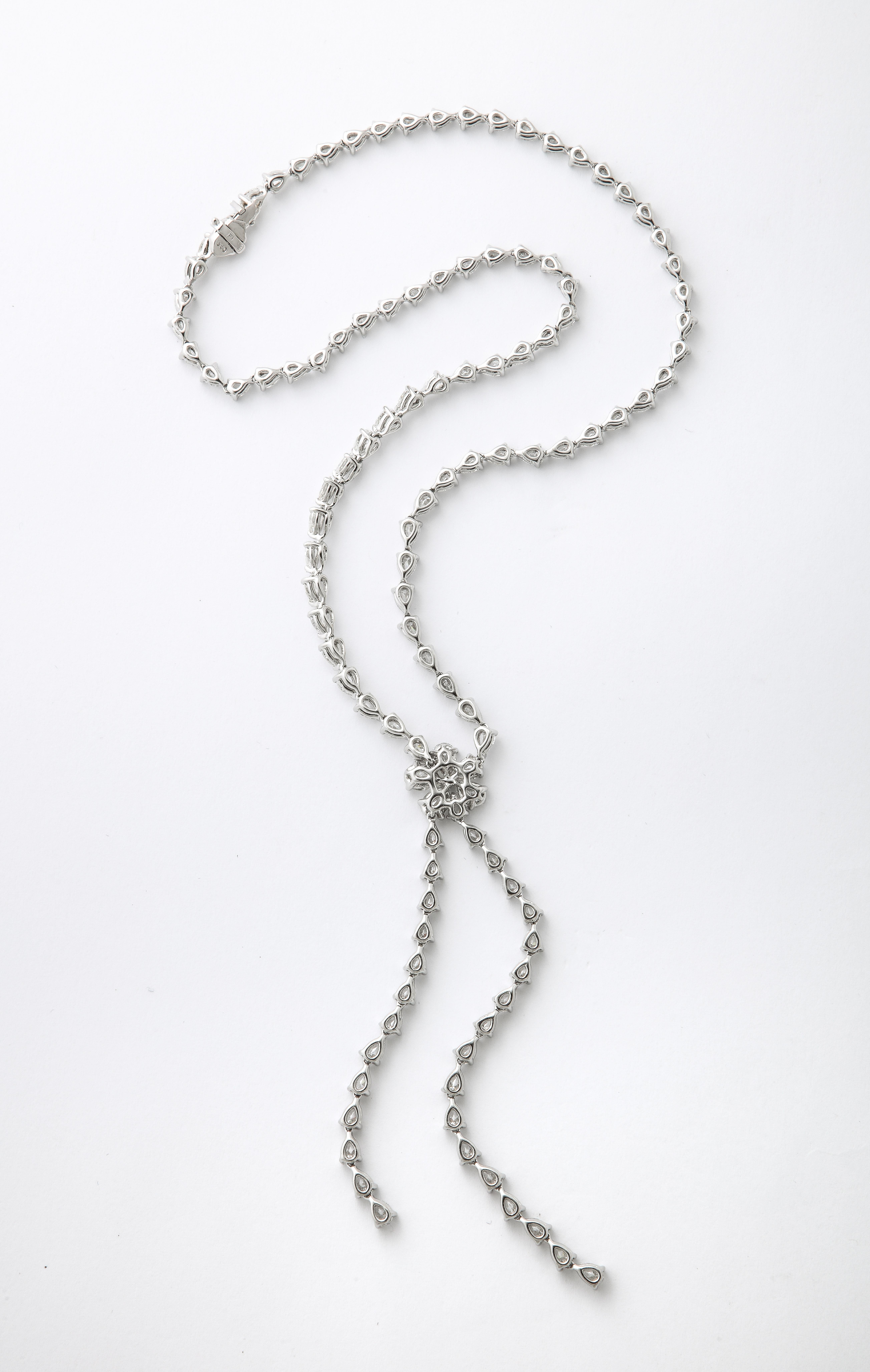 Collana con diamanti in vendita 4