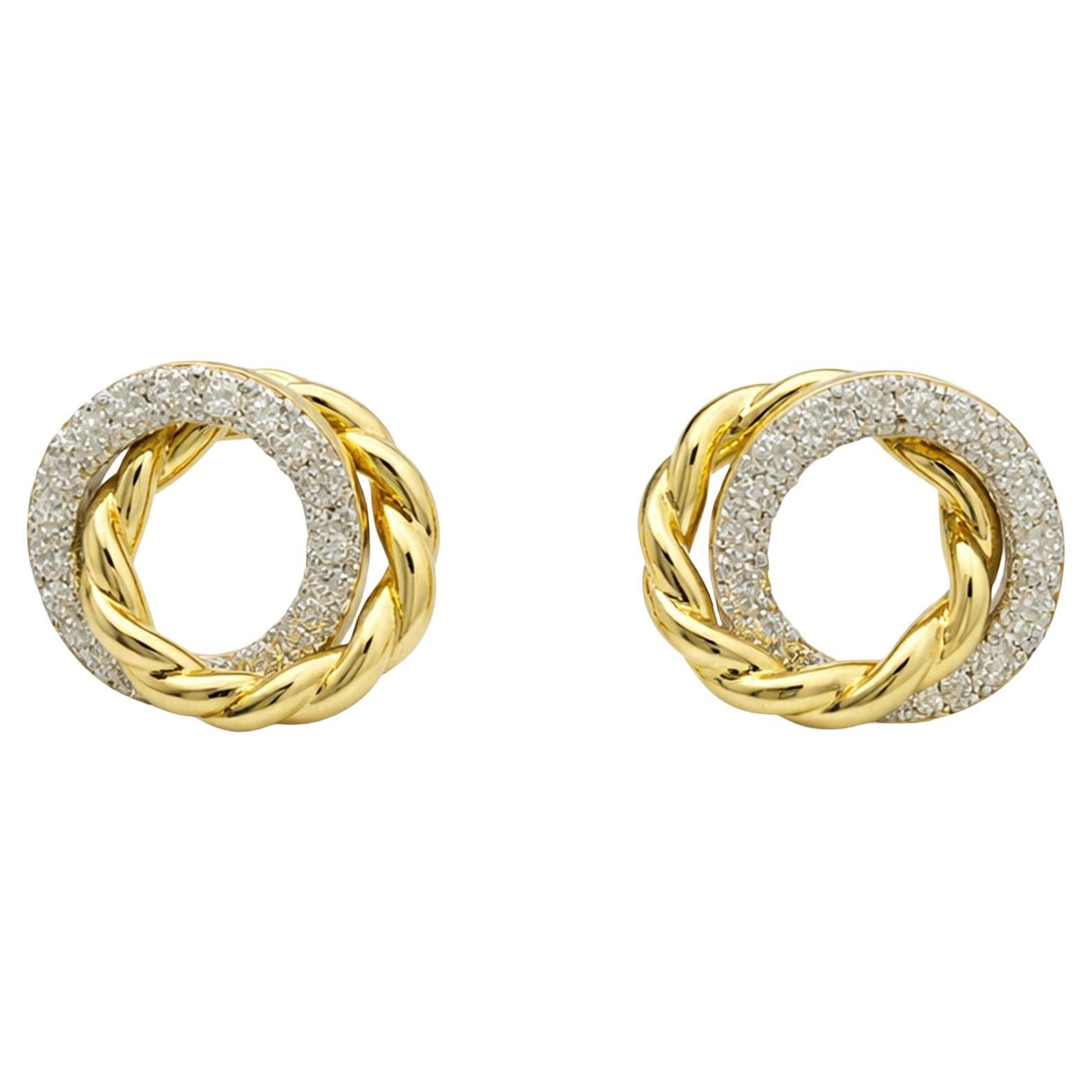 What are round earrings called?