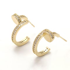 Diamond Earring 925 Sterling Silver Stud Style Earing For Women Anniversary Gift