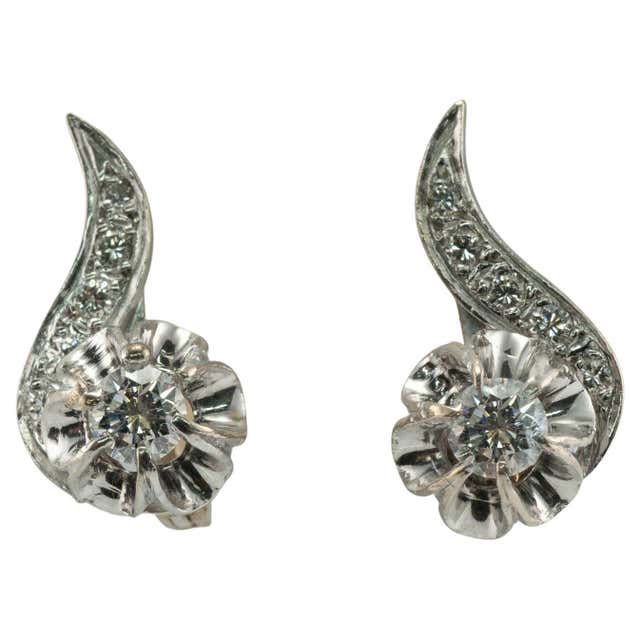 Buttercup diamond earrings Clearance