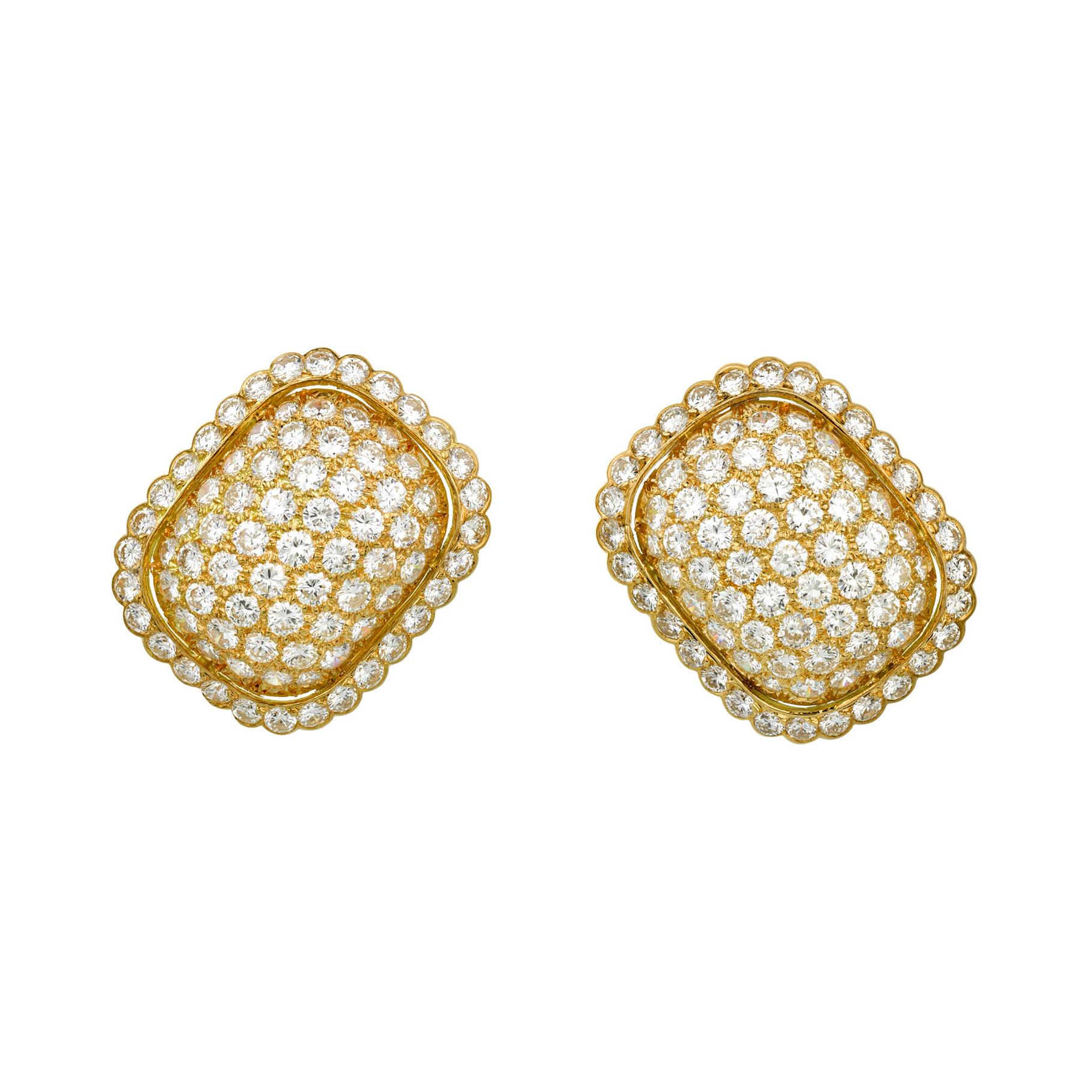 Diamond Earrings by Cartier, 8.50 Carats