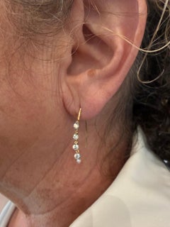 Orecchini con diamanti "Cascade" di Willow Diamonds