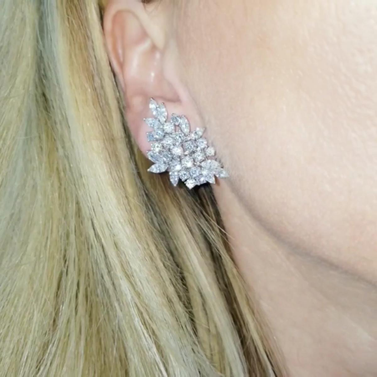 Artist Diamond Earrings