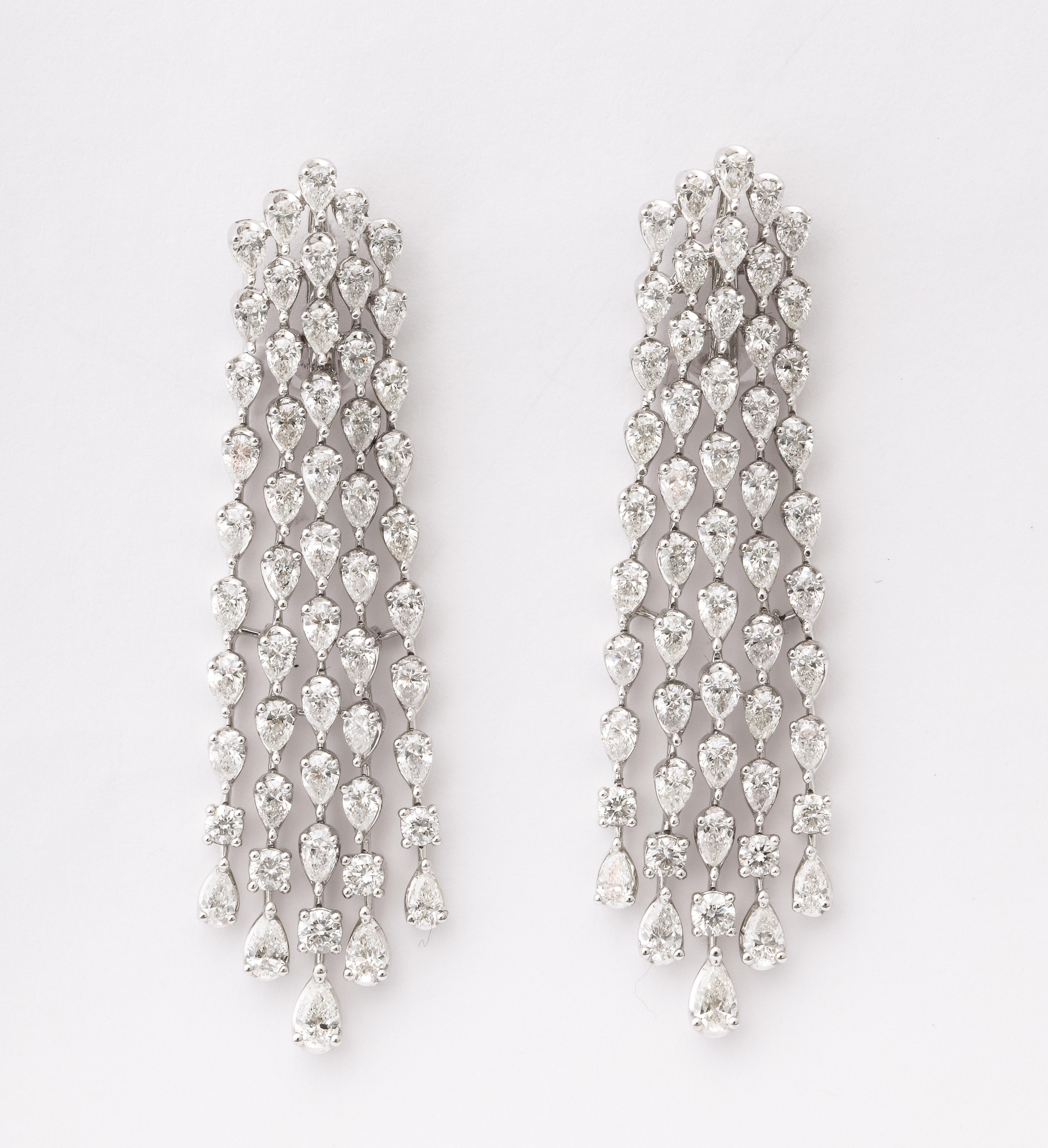 Diamant-Ohrringe  Damen im Angebot