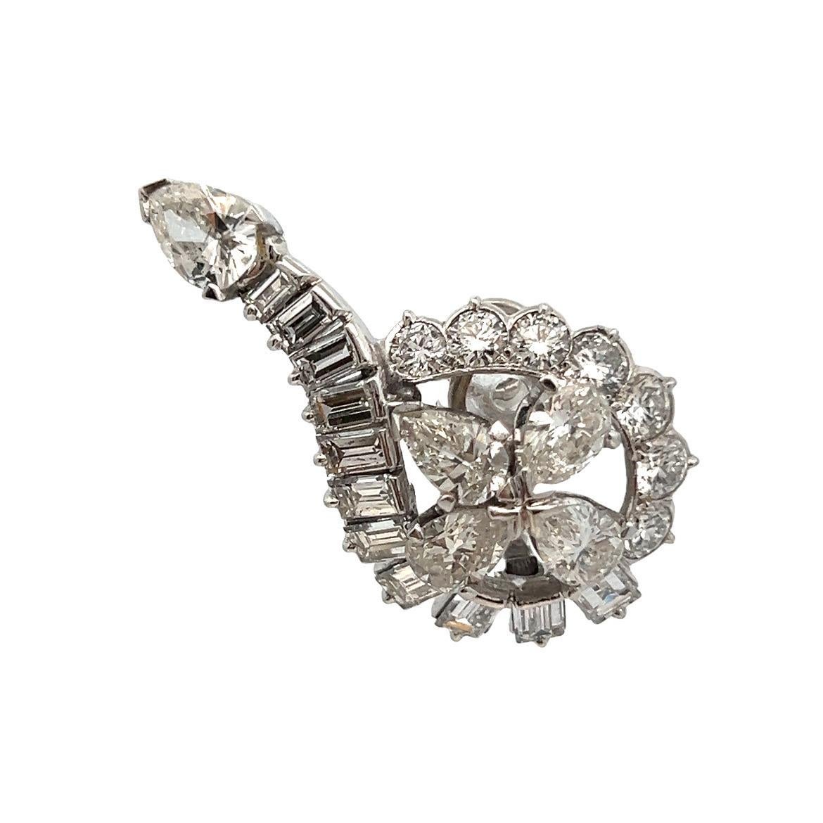 Orecchini con diamanti In condizioni ottime in vendita a New York, NY