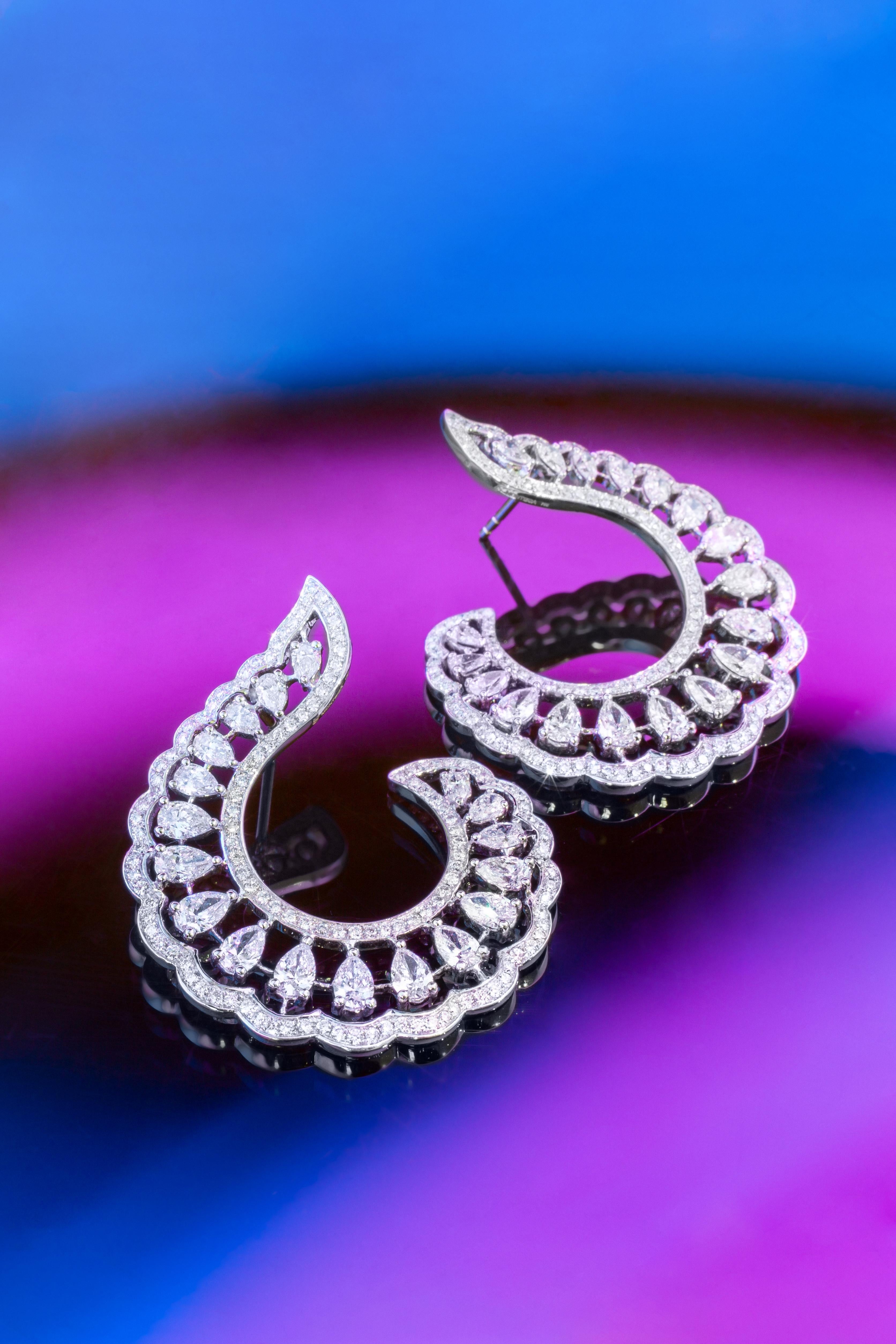 Women's Diamond Earrings For Sale