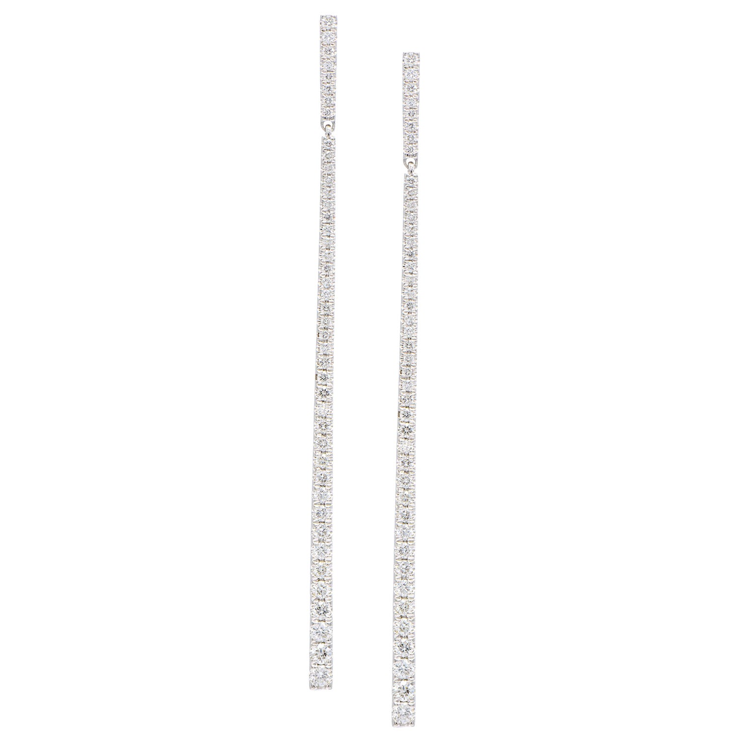 Diamant  Boucles d'oreilles