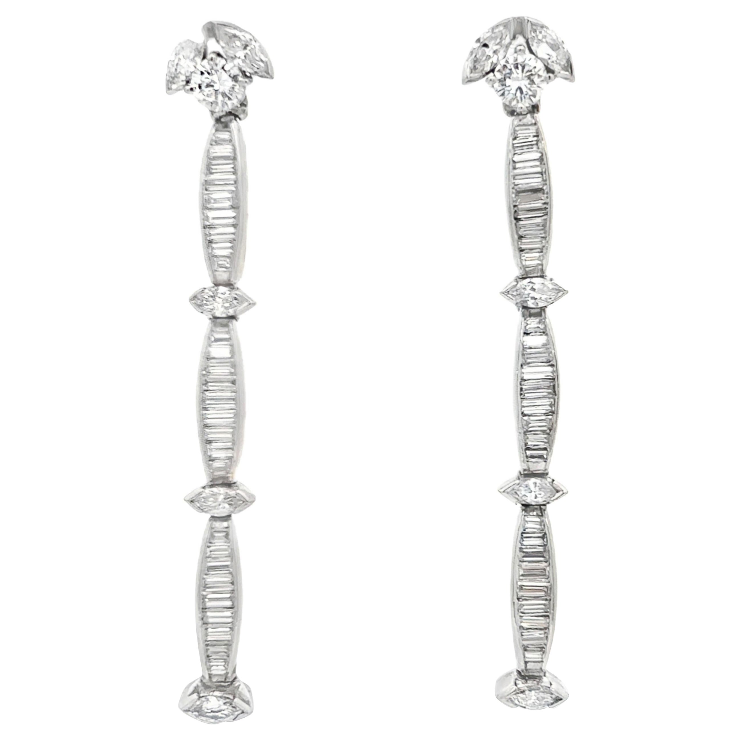 Pendientes de diamantes en venta