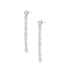 Diamant-Ohrringe aus Weißgold, 3,24 Karat