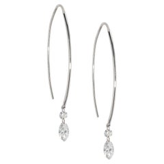 Diamond Earrings "Marquesa Duet" by Willow Diamonds