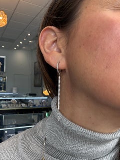 Orecchini con diamanti "Marquesa Matchstick" di Willow Diamonds