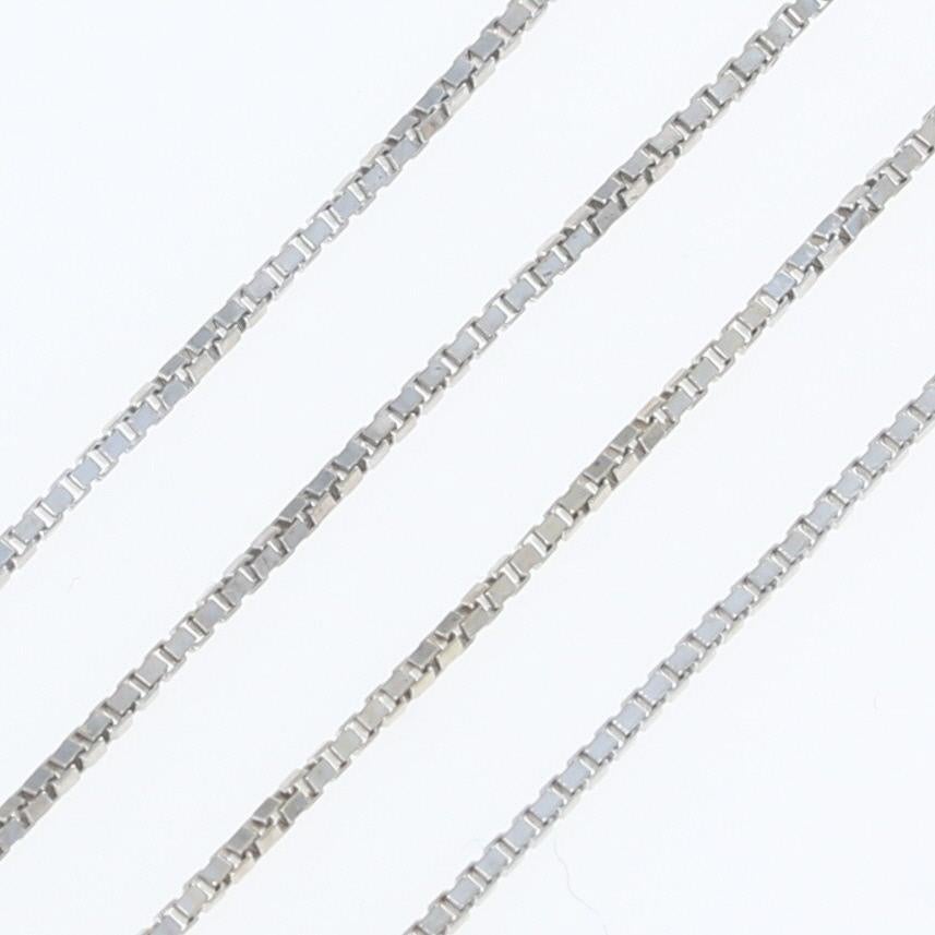 Diamond Earrings and Necklace Set, 14 Karat Gold Princess Cut Pierced .70 Carat 3
